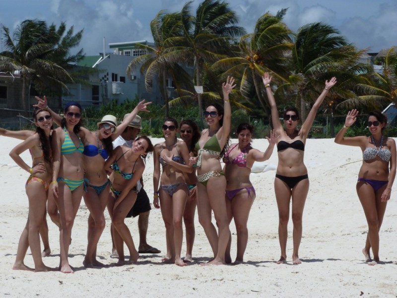 bacheloretteparty1 Playa Del Carmen Beach Condos